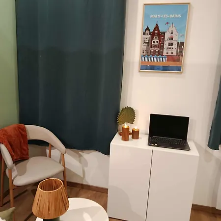 Digue De Malo Dunkerque, Capacite 2 Ou Famille A 4 Personnes, Aquae Mare Apartament