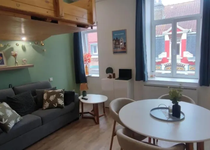 Digue De Dunkerque, Capacité 2 Ou Famille 4 Personnes, Secteur Malo, Mezzanine Pour Les Enfants