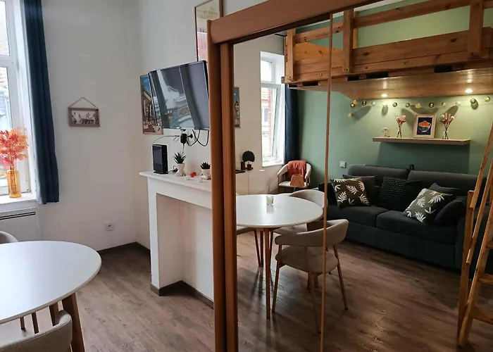 Digue De Dunkerque, Capacité 2 Ou Famille 4 Personnes, Secteur Malo, Mezzanine Pour Les Enfants Apartamento *