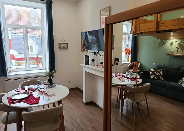Apartamento Digue De Dunkerque, Capacité 2 Ou Famille 4 Personnes, Secteur Malo, Mezzanine Pour Les Enfants