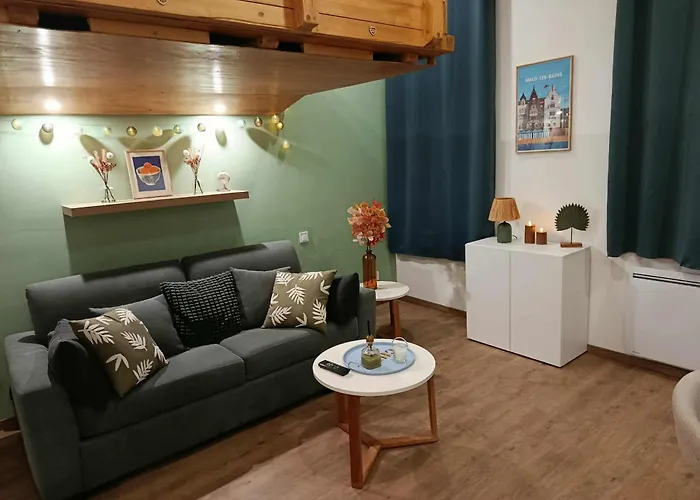 Apartamento Digue De Dunkerque, Capacité 2 Ou Famille 4 Personnes, Secteur Malo, Mezzanine Pour Les Enfants