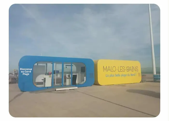 Digue De Dunkerque, Capacité 2 Ou Famille 4 Personnes, Secteur Malo, Mezzanine Pour Les Enfants *